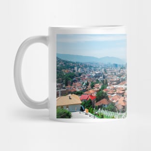 Sarajevo Skyline Mug